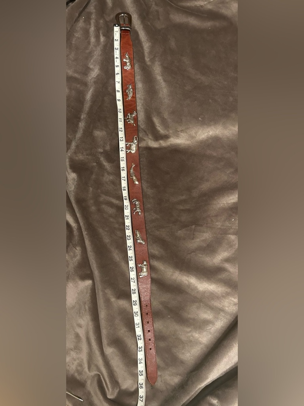 Vintage Honest By Brighton Animal Belt - Picture 13 of 13